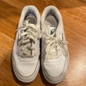 White Reeboks